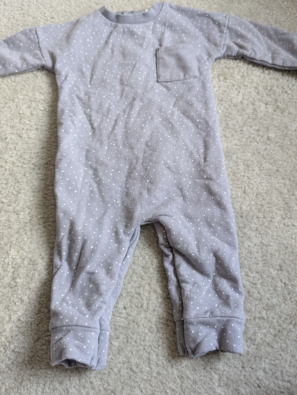Miles the Label gray playsuit (9m)
